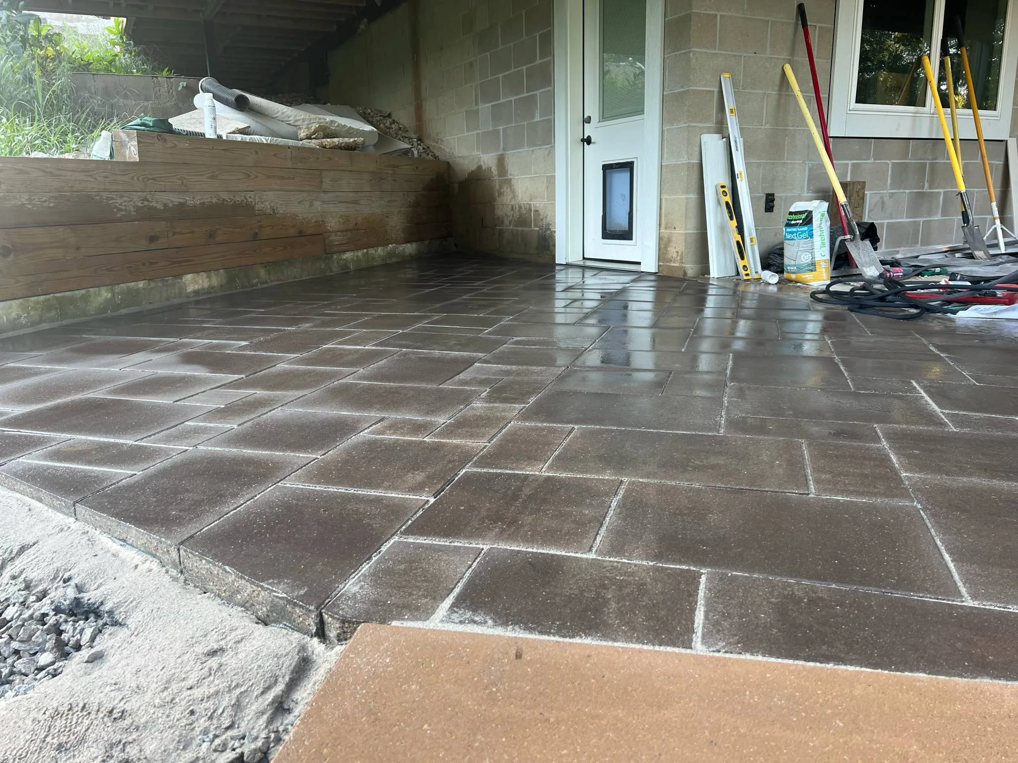 Paver Patio Installation by Slaymaker Landscaping